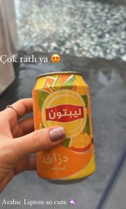 ديلان تشارك إعجابها بلبيتون لبنان