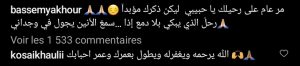 تعليق قصي