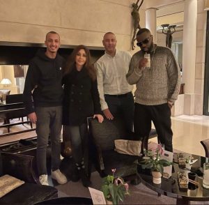 إليسا من الأستوديو مع gims