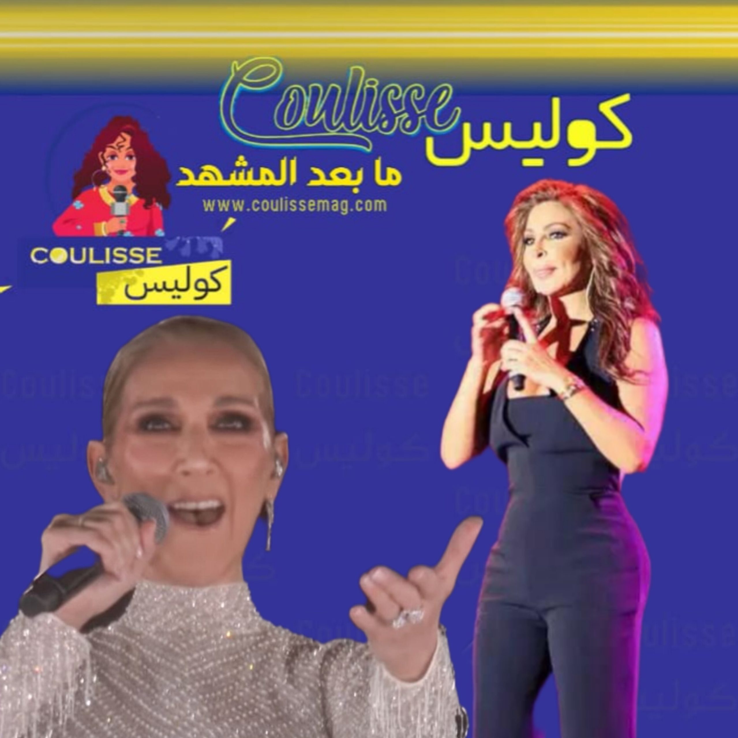 سيلين ديون في موقفٍ مشابه لإليسا وحذائها كيف تصرّفت؟