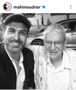 محمود نصر والسيناريست الراحل