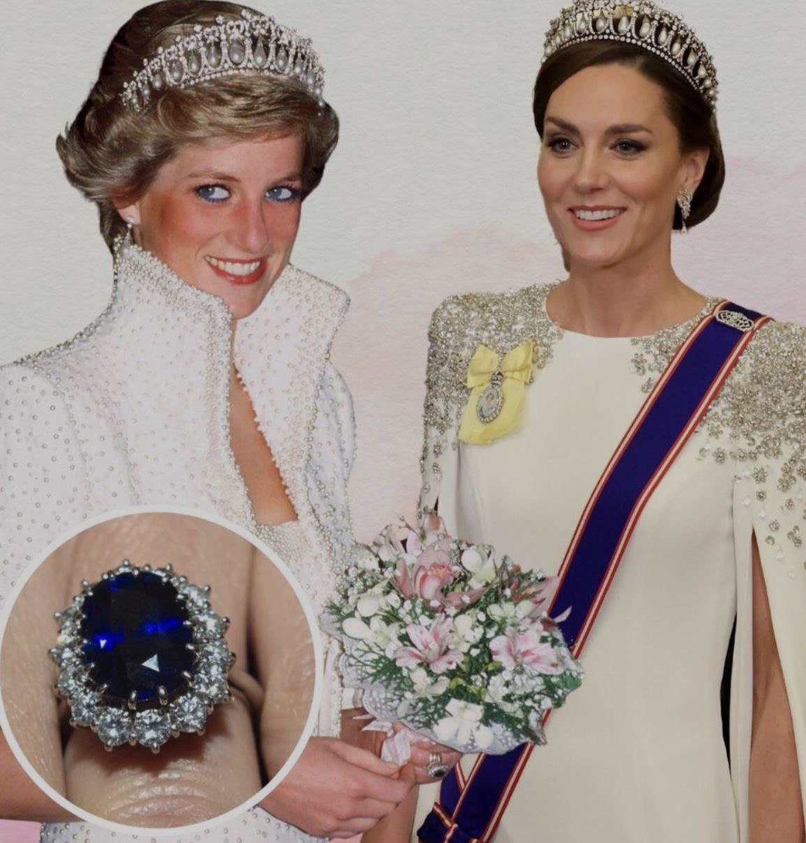 Kate Middleton's Special Connection with Lady Diana Through Memorable jewellery