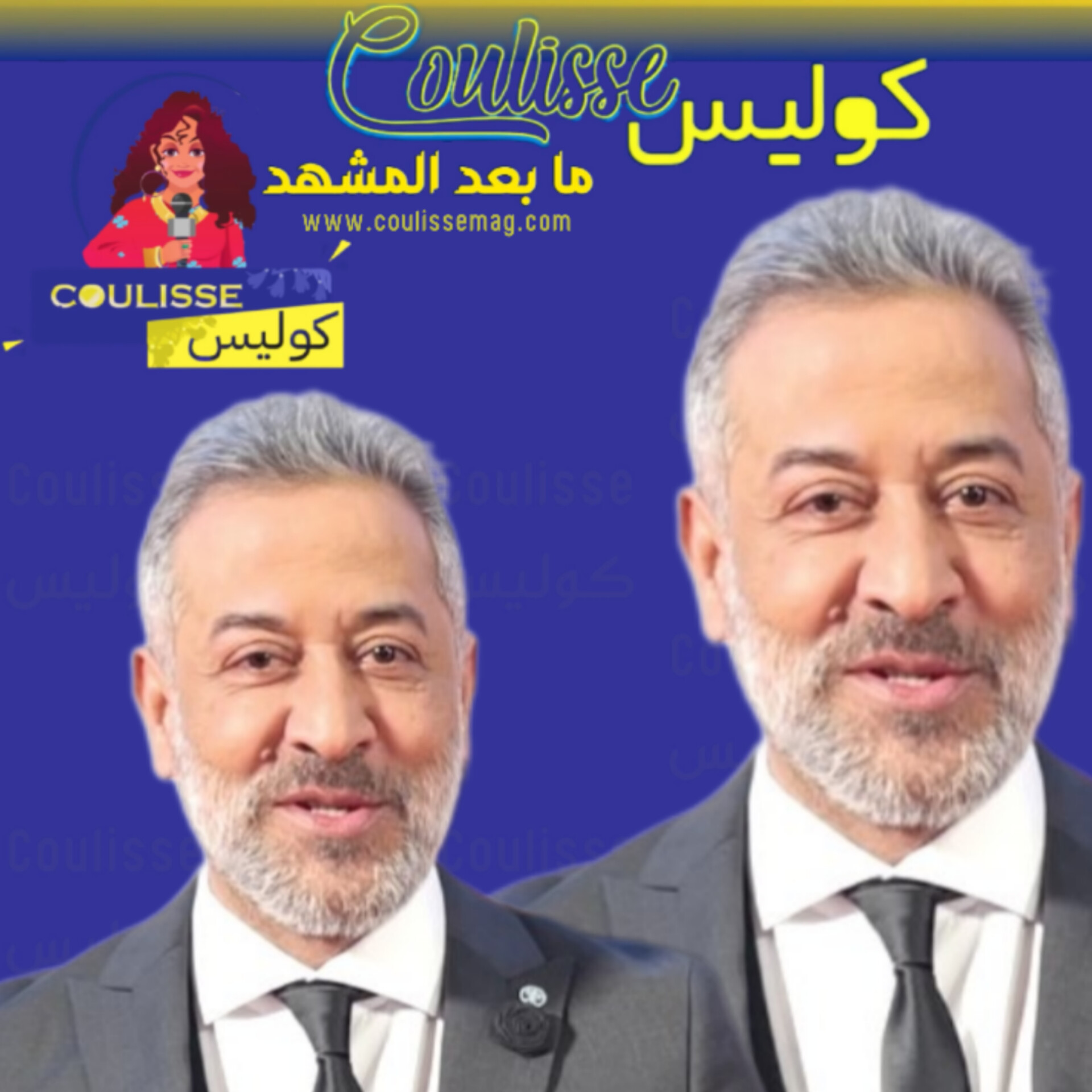 أول صورة لعبد المنعم عمايري من المستشفى بعد ضربه!