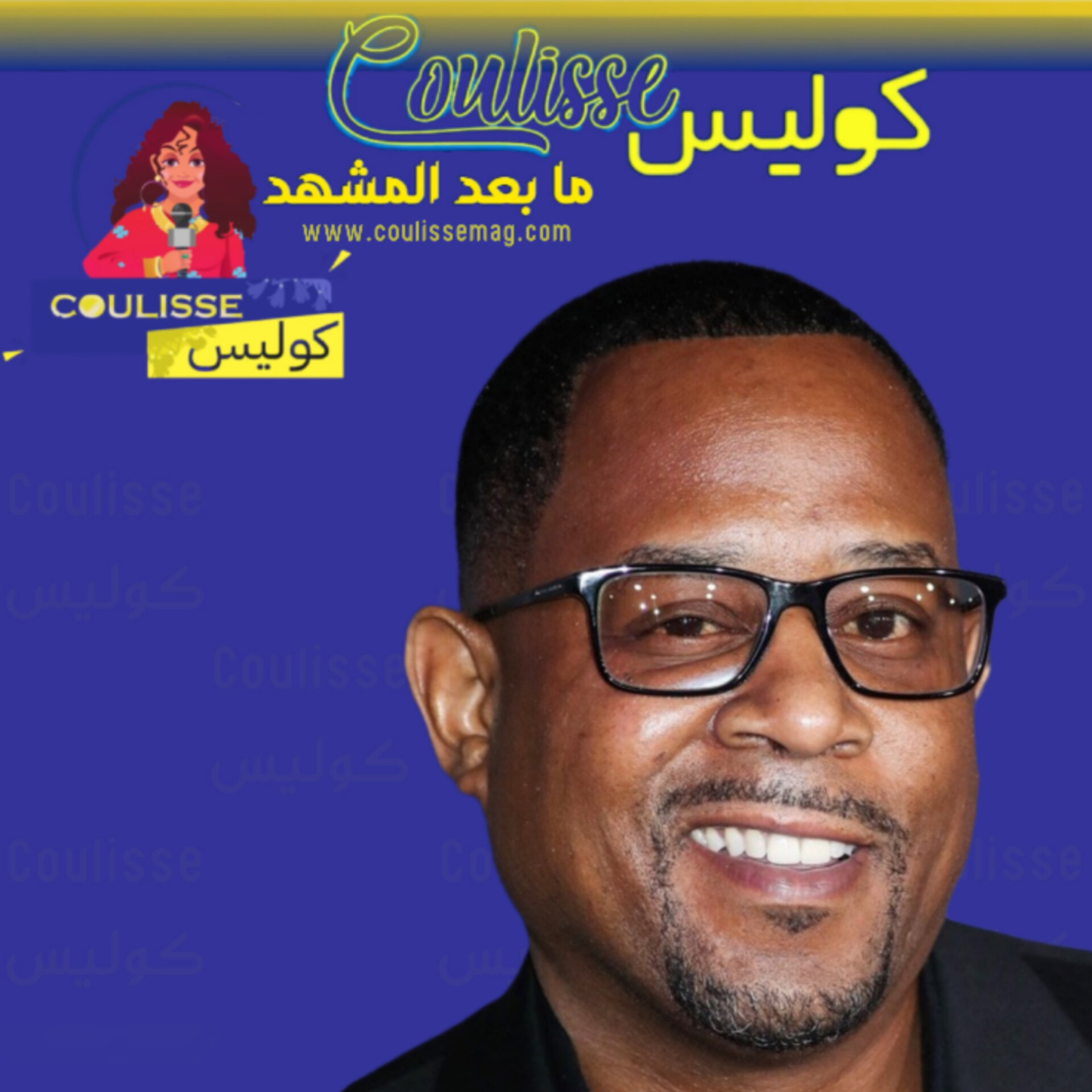النجم العالمي مارتن لورنس يدهش الحضور بلقائه مع نجوم مصر!