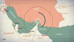 للمعلومية: يقع الميناء على مسافة 23 كيلومترا غرب بندر عباس، وعلى مضيق هرمز الذي يمر عبره خُمس إنتاج النفط العالمي