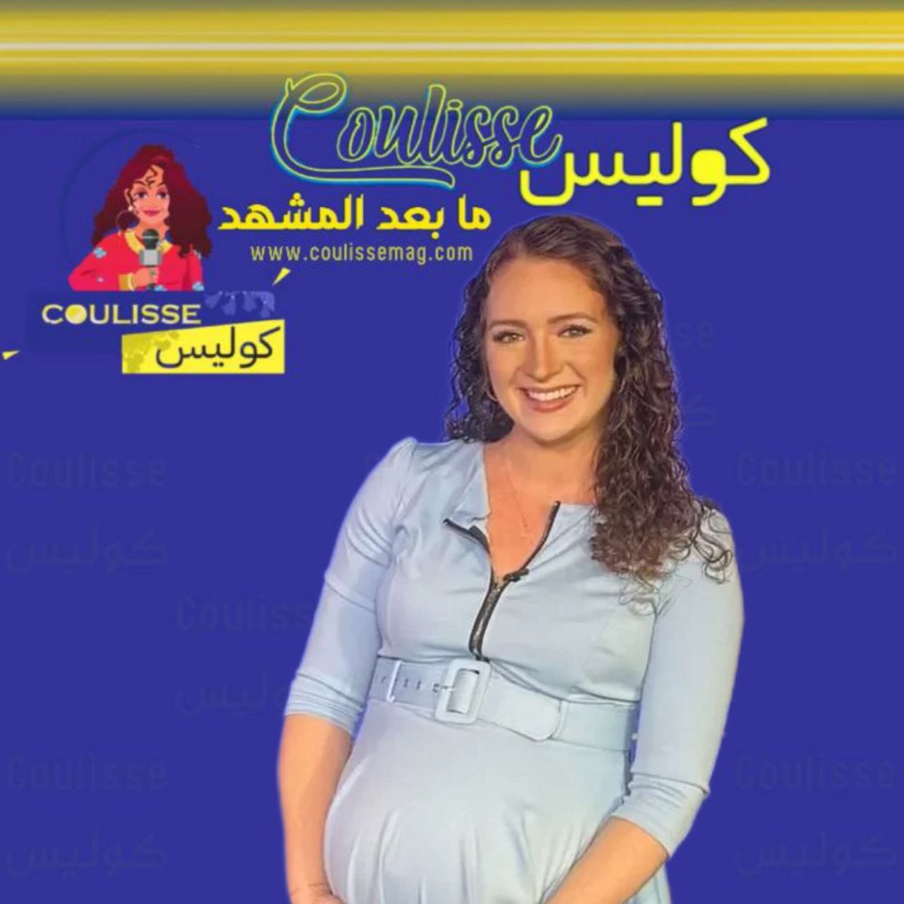 مذيعة أخبار تواصل عملها رغم بدء المخاض من هي