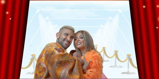 أحمد سعد يحتفل بفوز علياء بسيوني بجائزة أفضل مديرة أعمال