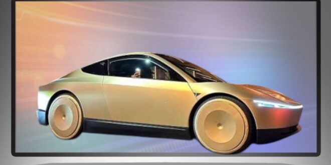 سيارة سايبركاب تسلا أول سيارة أجرة ذاتية القيادة بالكامل