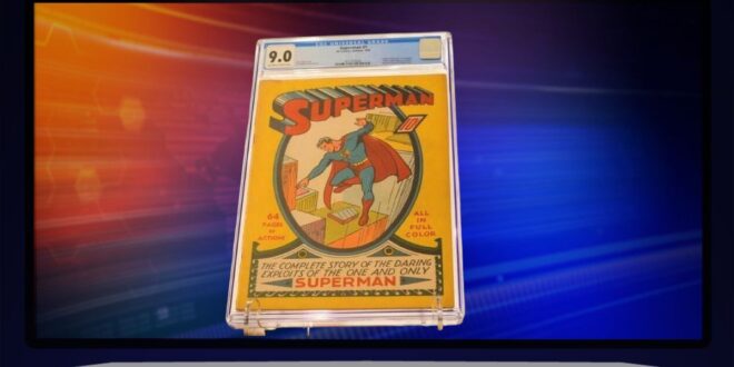 كتاب سوبرمان الأصلي يباع بسعر خيالي .. اعرفْ السعر؟