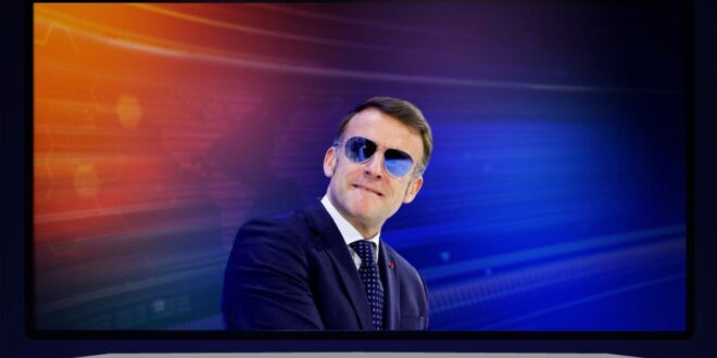 نظارة ماكرون في دافوس تثير جدلاً واسعًا .. ما السر؟