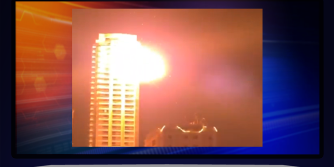 إصابة مبنى سكني في البحرين