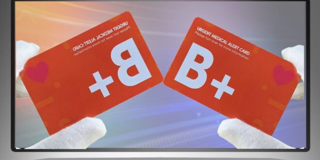 بطاقة الدم… حين يسقط السلاح وتتكلم الإنسانية