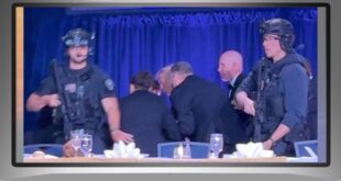 تحقيقات مستمرة في حادثة إطلاق نار داخل فندق بأميركا بحضور ترامب