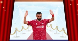 محمد صلاح يودع ليفربول بالدموع في ملعب أنفيلد