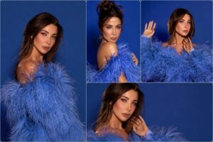 نانسي عجرم … ما سرّ حكاية الأزرق في إطلالتها؟