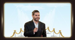 ناصيف زيتون في كفردبيان يتألق بحضور والدته وحماته