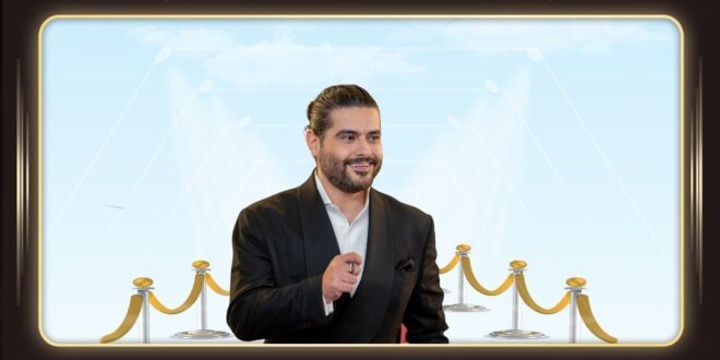 ناصيف زيتون في كفردبيان يتألق بحضور والدته وحماته