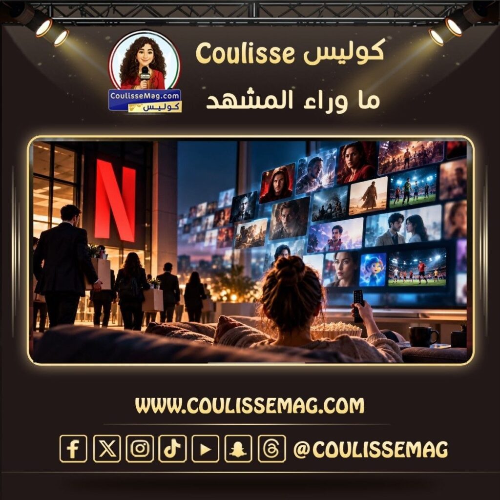 نتفليكس تسرّح موظفيها… فهل بدأ الجمهور يسرّح المنصات من حياته؟