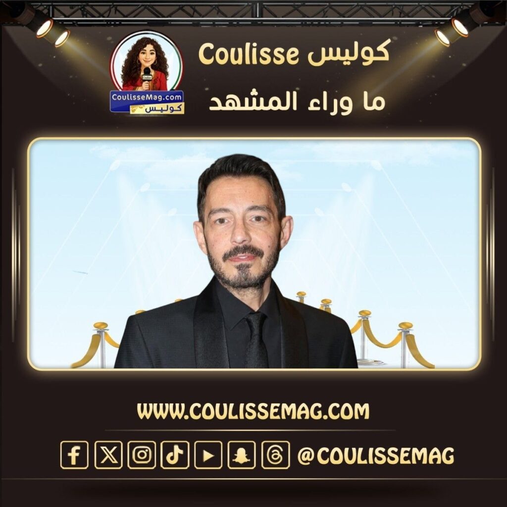 أحمد زاهر يحتفي بخطيب ابنته ملك زاهر في عرض فيلم مطلوب عائلياً